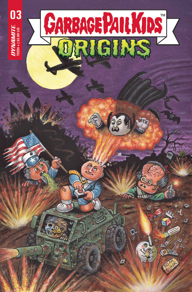 Garbage Pail Kids Origins #3 Cover A Bunk