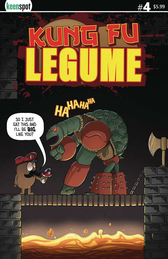 Kung Fu Legume #4 (Of 5) Cover A Michael Adams