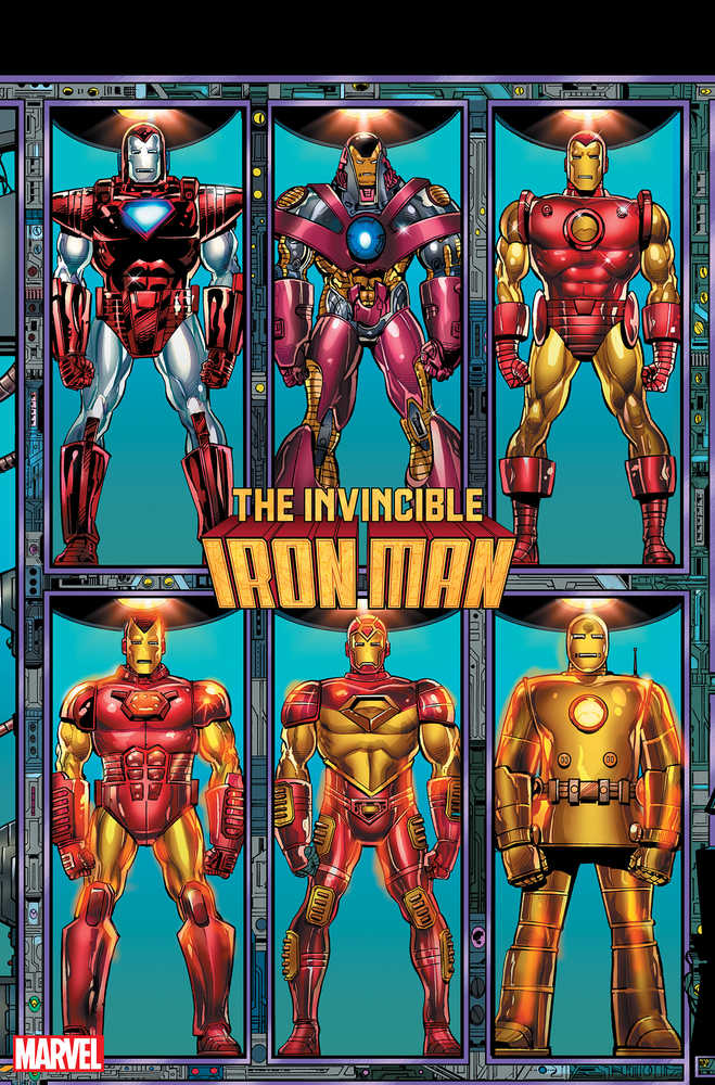 Invincible Iron Man #3 Layton Connecting Variant