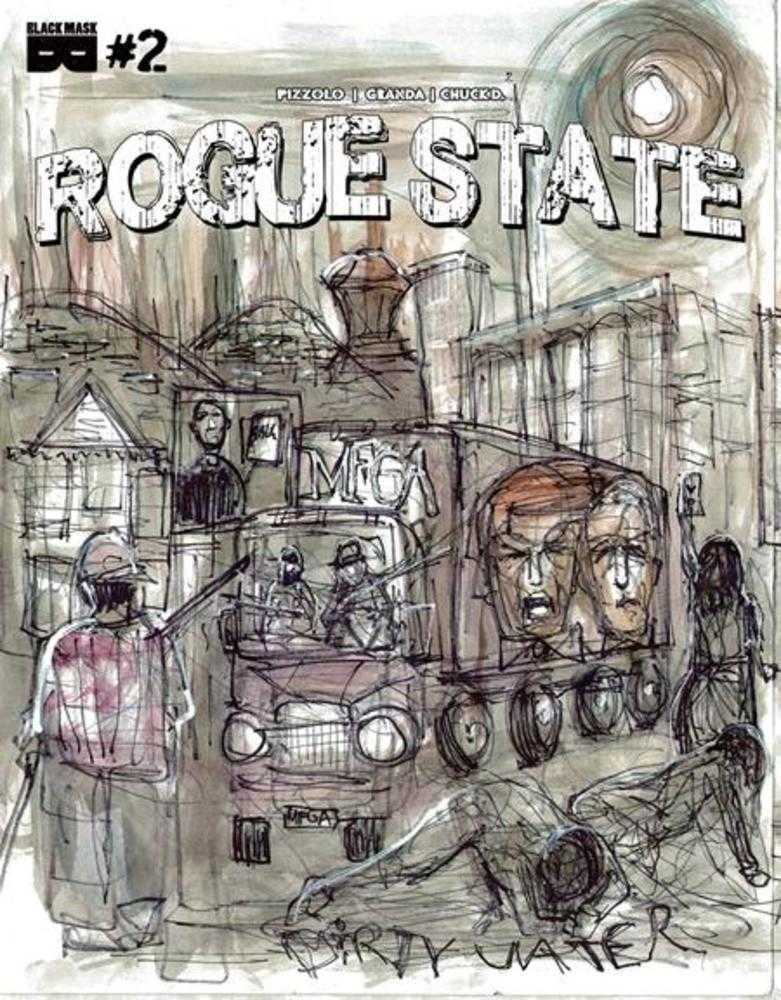 Rogue State #2 Cover E Chuck D Variant