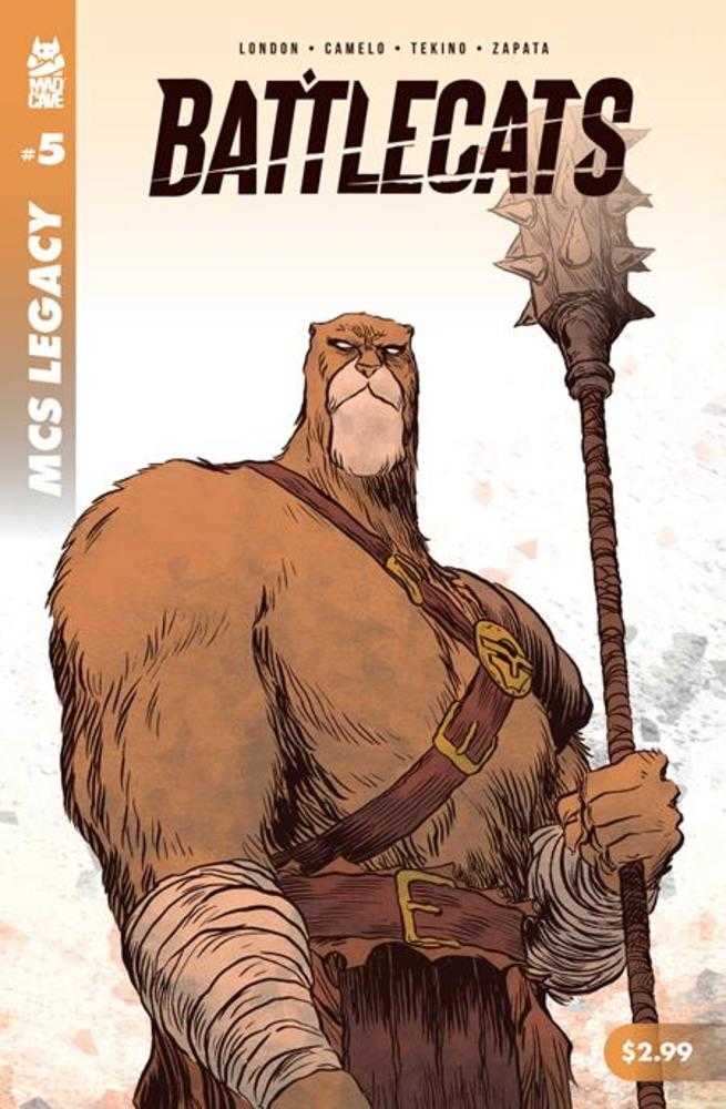 Mad Cave Studios Legacy Battlecats #5 (Of 5) Cover B Jesse Lonergan Variant