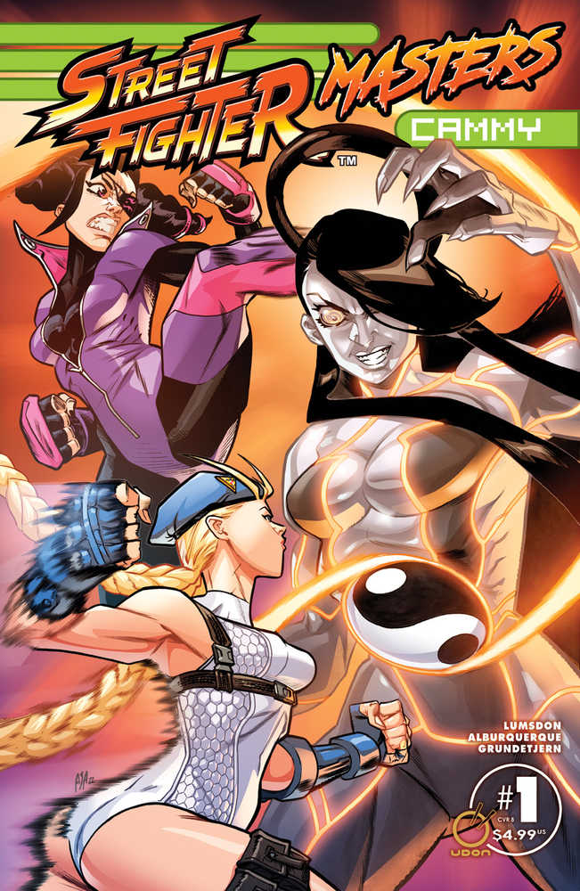 Street Fighter Masters Cammy #1 Cover B Alburquerque
