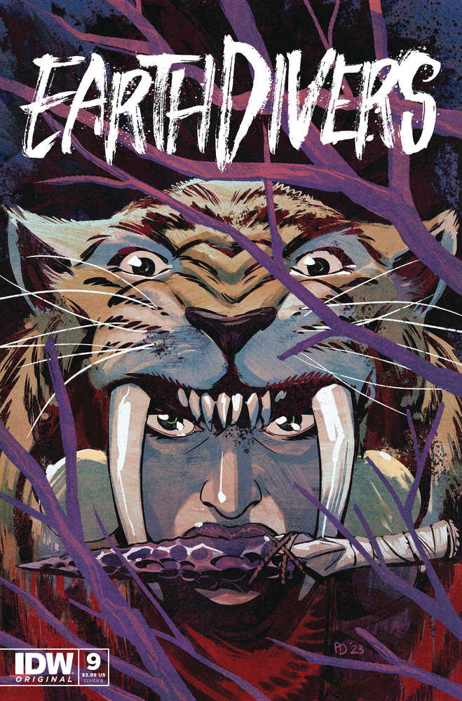 Earthdivers #9 Cover B Delpeche (Mature)