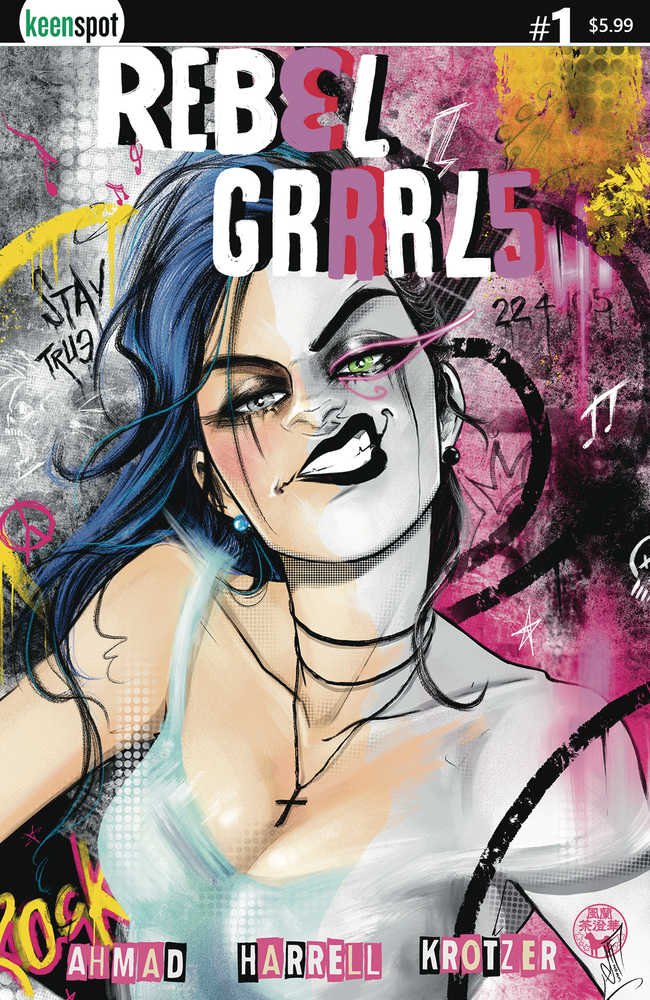 Rebel Grrrls #1 Cover B Francesca Fantini