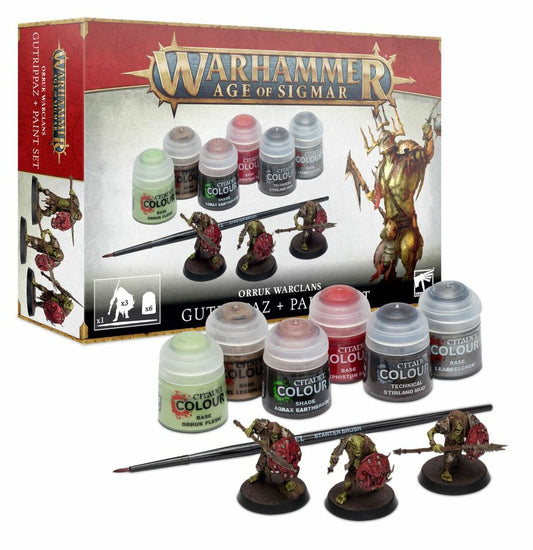AOS - Age Of Sigmar: Paint Set - Orruks Warclans