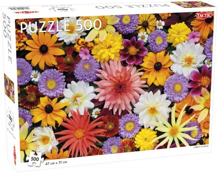 Puzzle 500 Garden Flowers