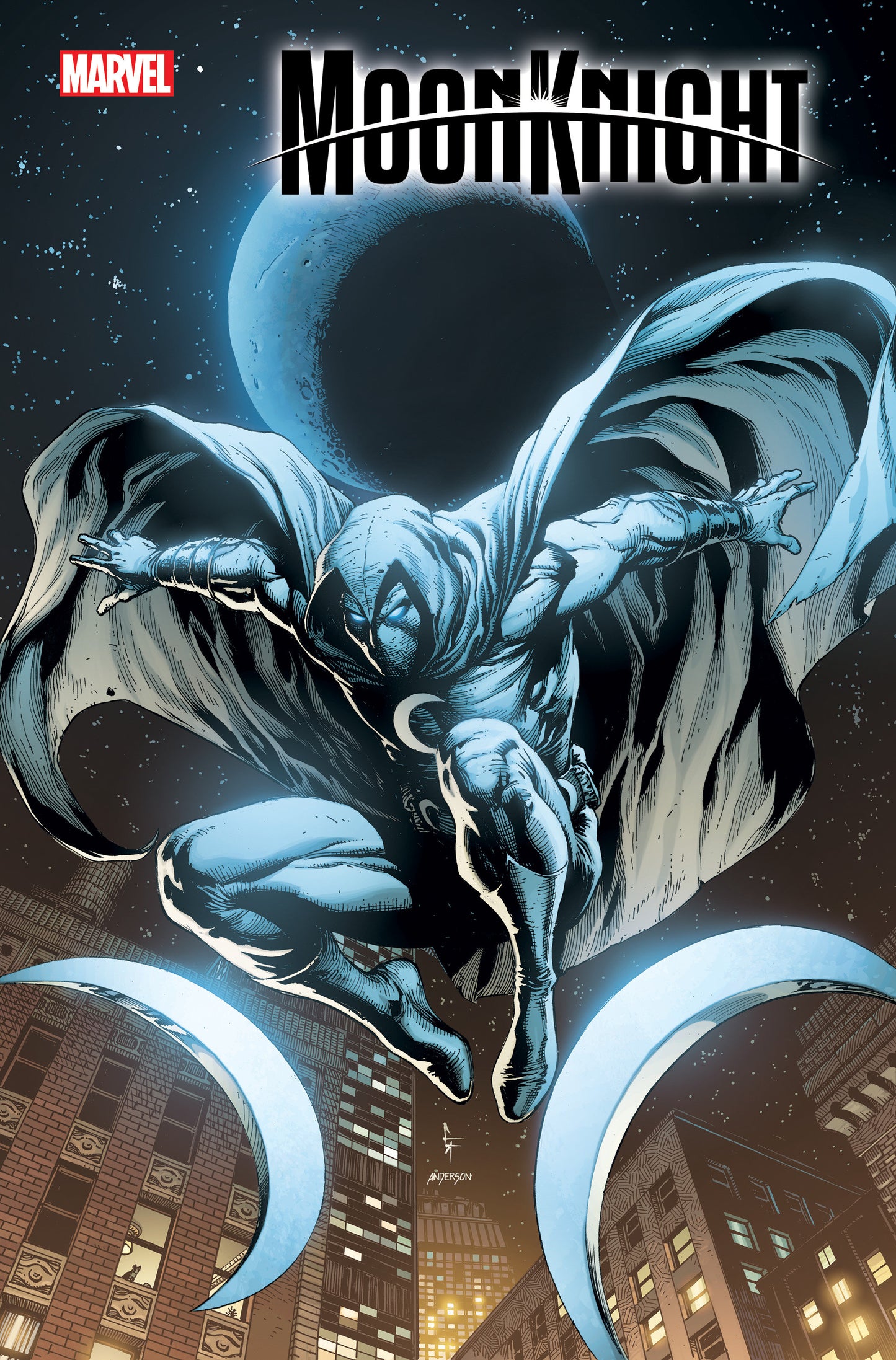 Moon Knight 25 Gary Frank Poster