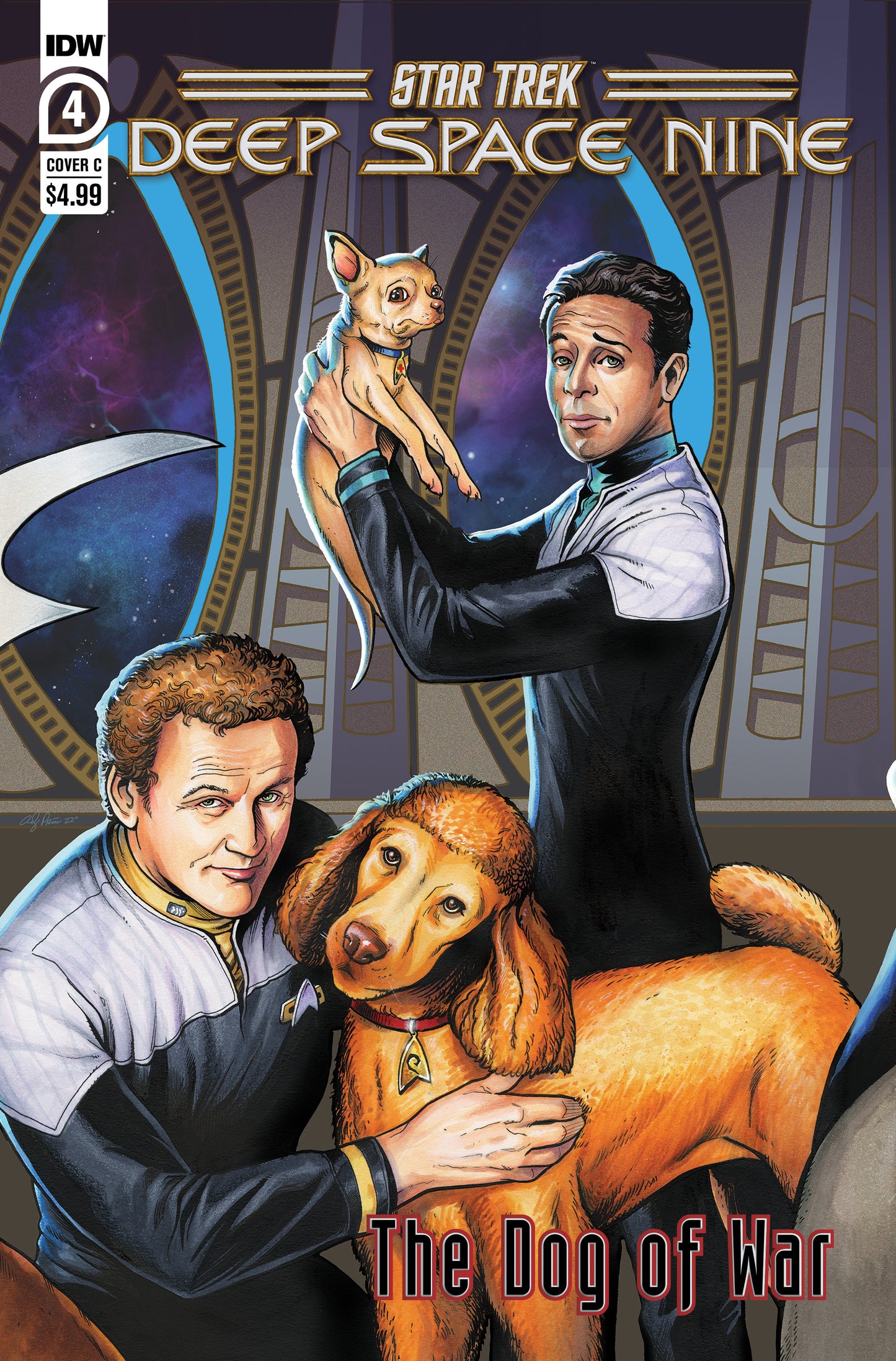Star Trek: Deep Space Nine--The Dog Of War #4 Variant C (Price)