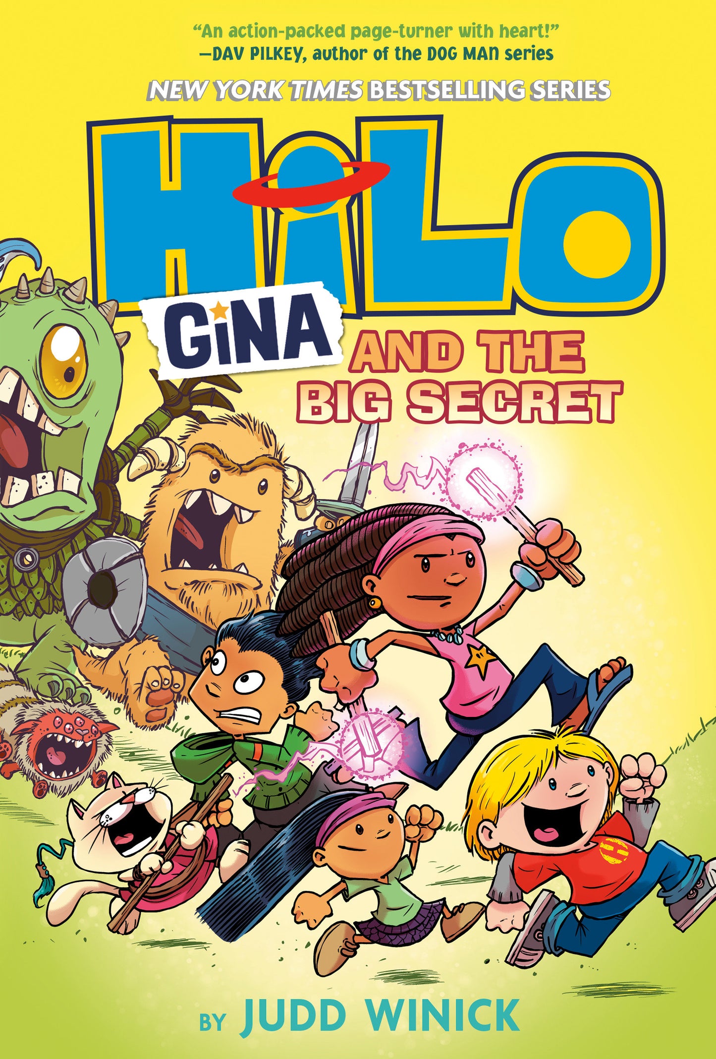 Hilo Book 8: Gina And The Big Secret