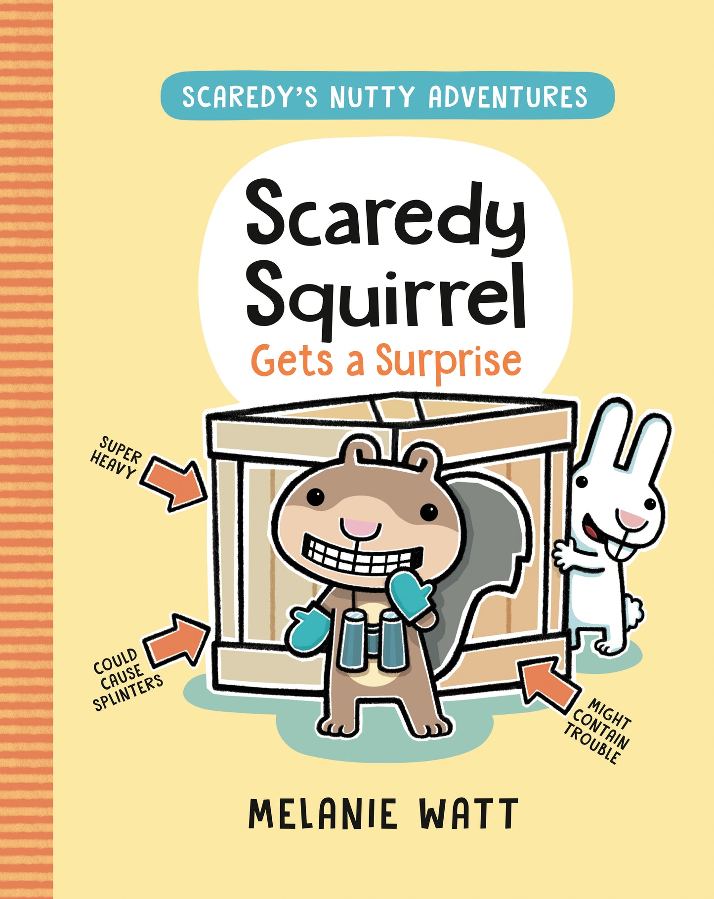 Scaredy Squirrel Gets A Surprise