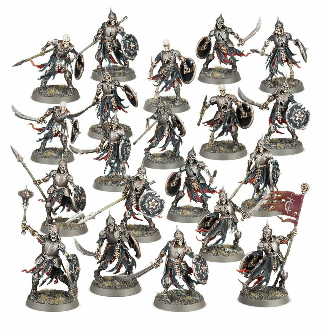 AOS - Soulblight Gravelords: Deathrattle Skeletons