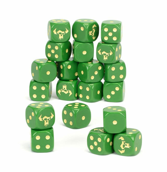 40K - Orks Dice Set