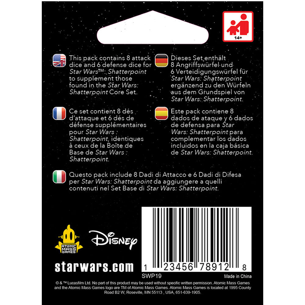 Star Wars Shatterpoint - Dice Pack