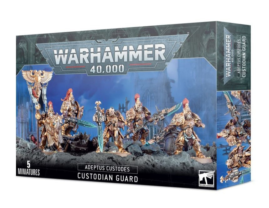 40K - Adeptus Custodes, Custodian Guard
