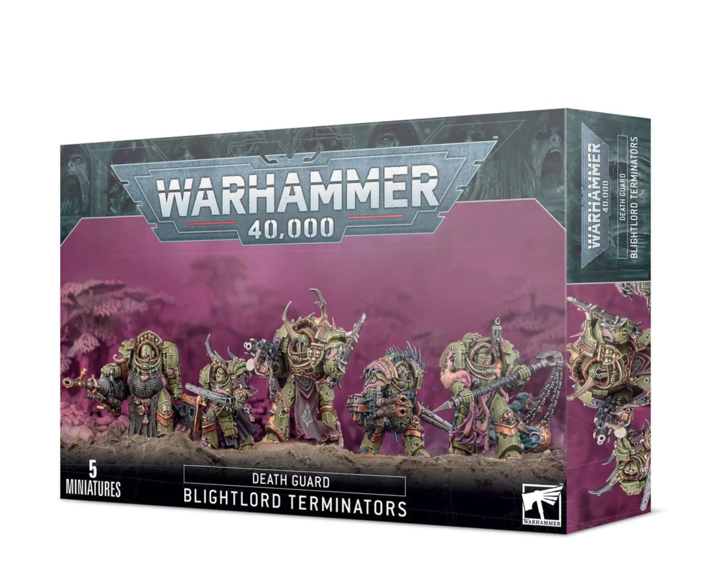 40K - Death Guard, Blightlord Terminators
