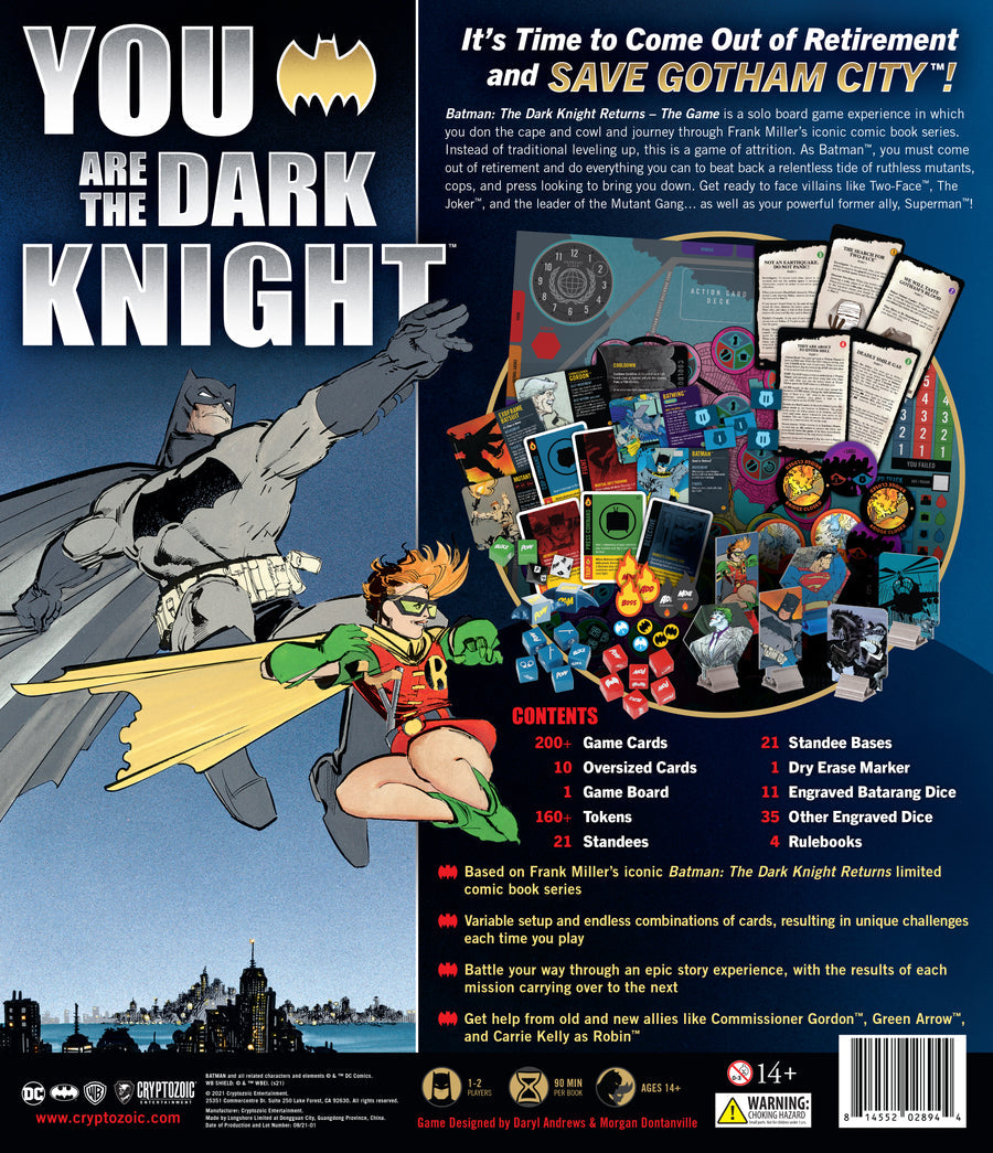 Batman the Dark Knight Returns Boardgame