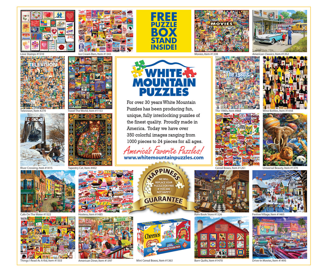 White Mountain Puzzle - Forever Stamps