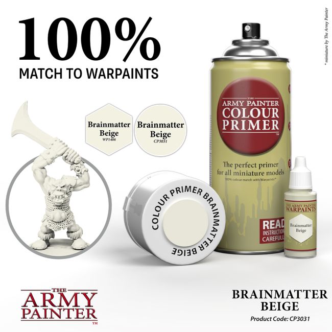 Army Painter - Brainmatter Beige Primer – Not Just Gamin