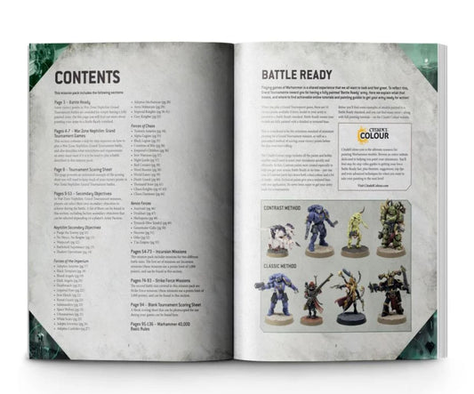 40K - Chapter Approved: War Zone Nephilim Grand Tournament Mission Pack