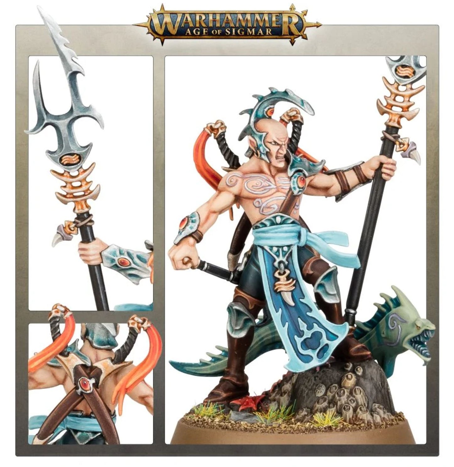 AOS - Idoneth Deepkin, Akhelian Thrallmaster