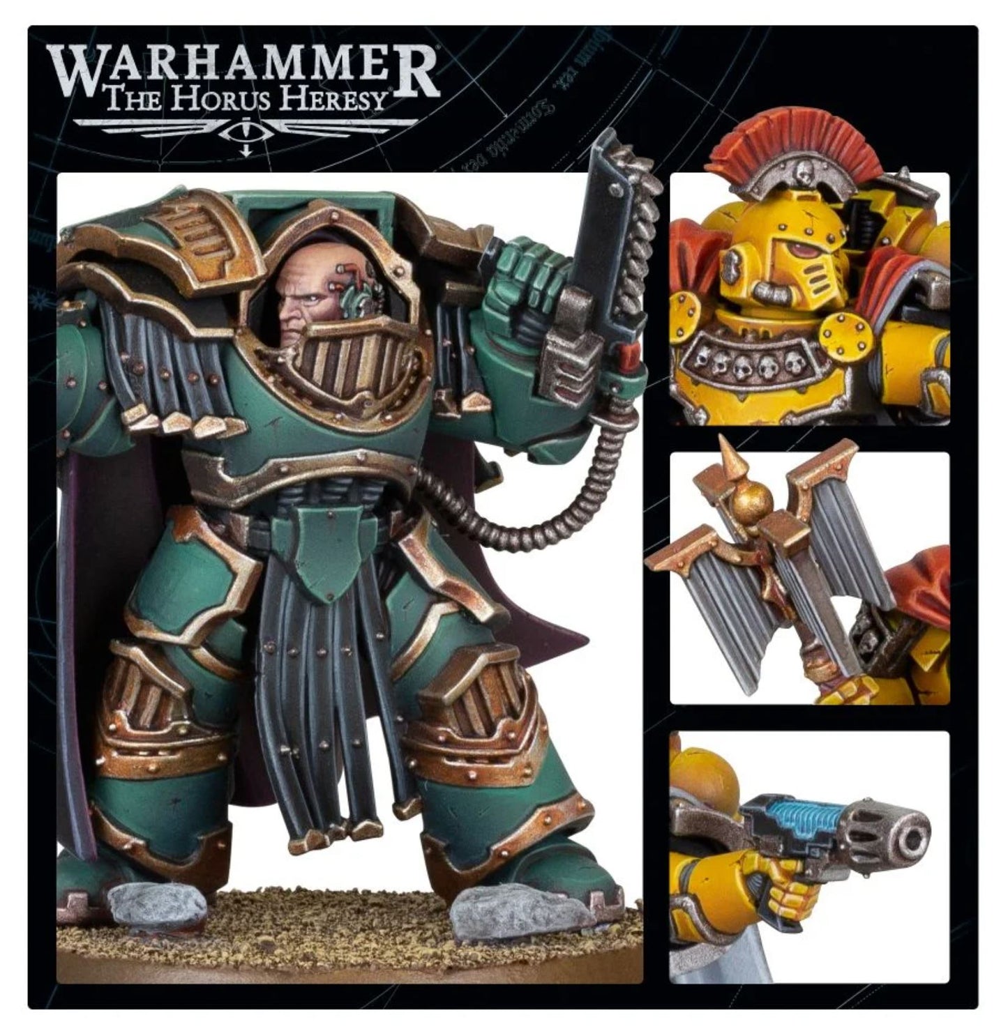 Horus Heresy - Legion Cataphractii Praetor & Chaplain Consul