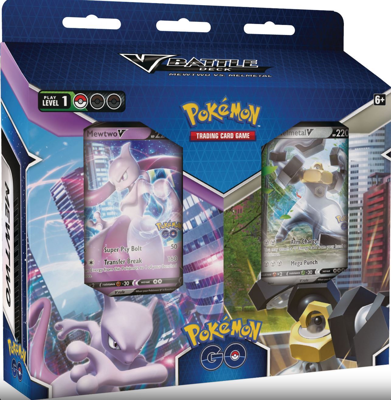 Pokémon TCG Pokémon GO Mewtwo V Battle Deck (60 Cards, Ready to Play)