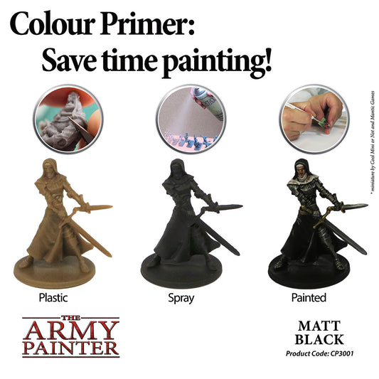 The Army Painter - Colour Primer Matt Black