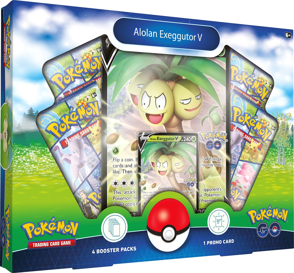 Pokémon - GO: Alolan Exeggutor V Collection