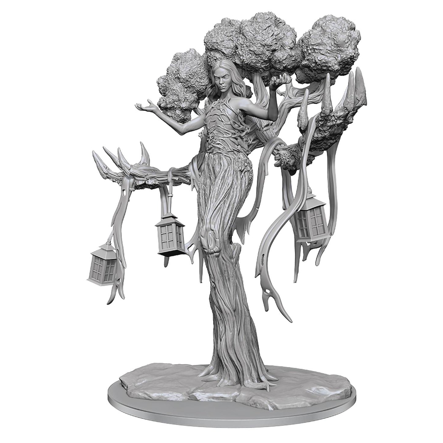 Magic the Gathering - Wrenn and Seven Unpainted Miniature