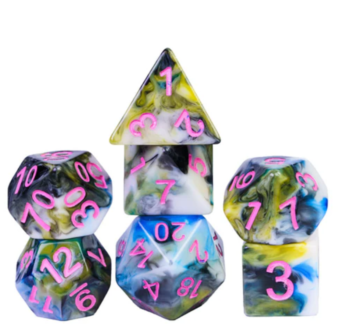 Foam Brain - Into the Bog RPG Dice Set