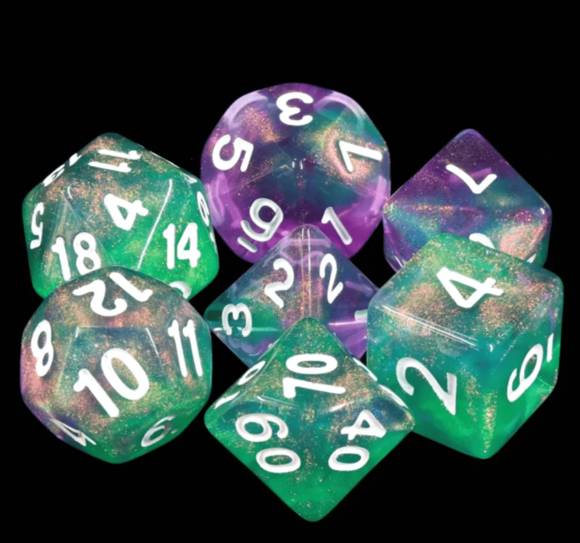 Foam Brain - Sour Grapes RPG Dice Set