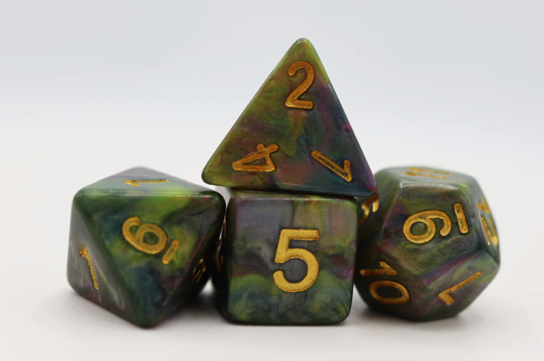 Foam Brain - Mystic Woodland RPG Dice Set