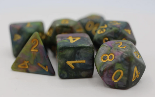 Foam Brain - Mystic Woodland RPG Dice Set