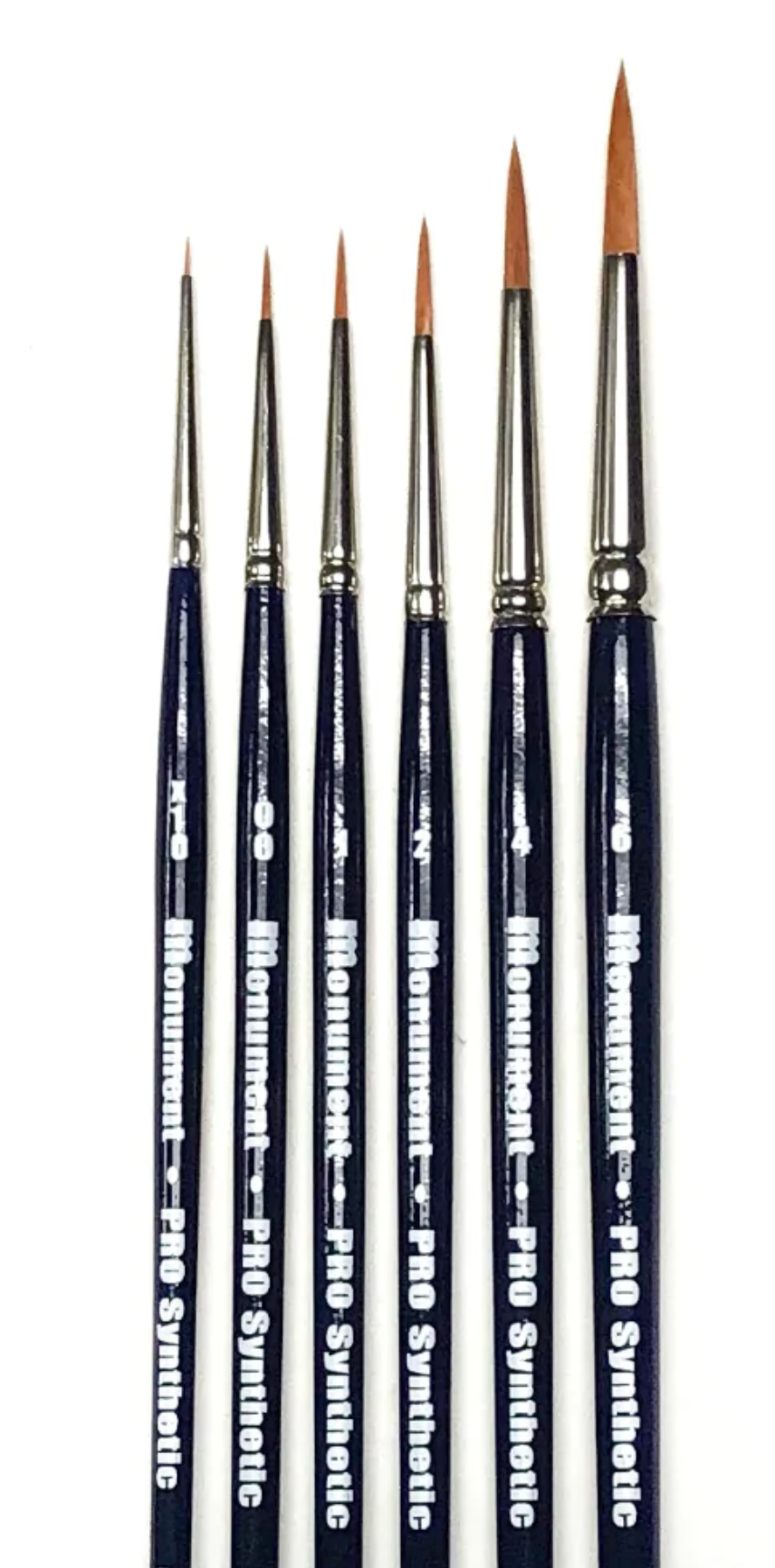 Monument Hobbies - PRO Synthetic Brush Set