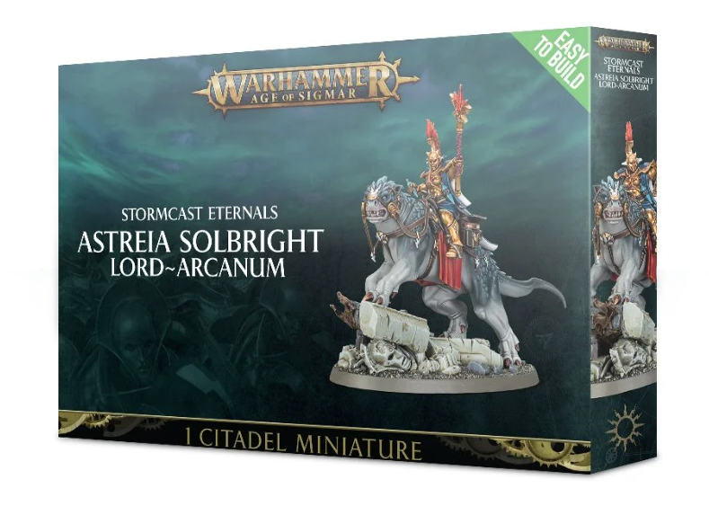 AOS - Stormcast Eternals, Astreia Solbright: Lord-Arcanum