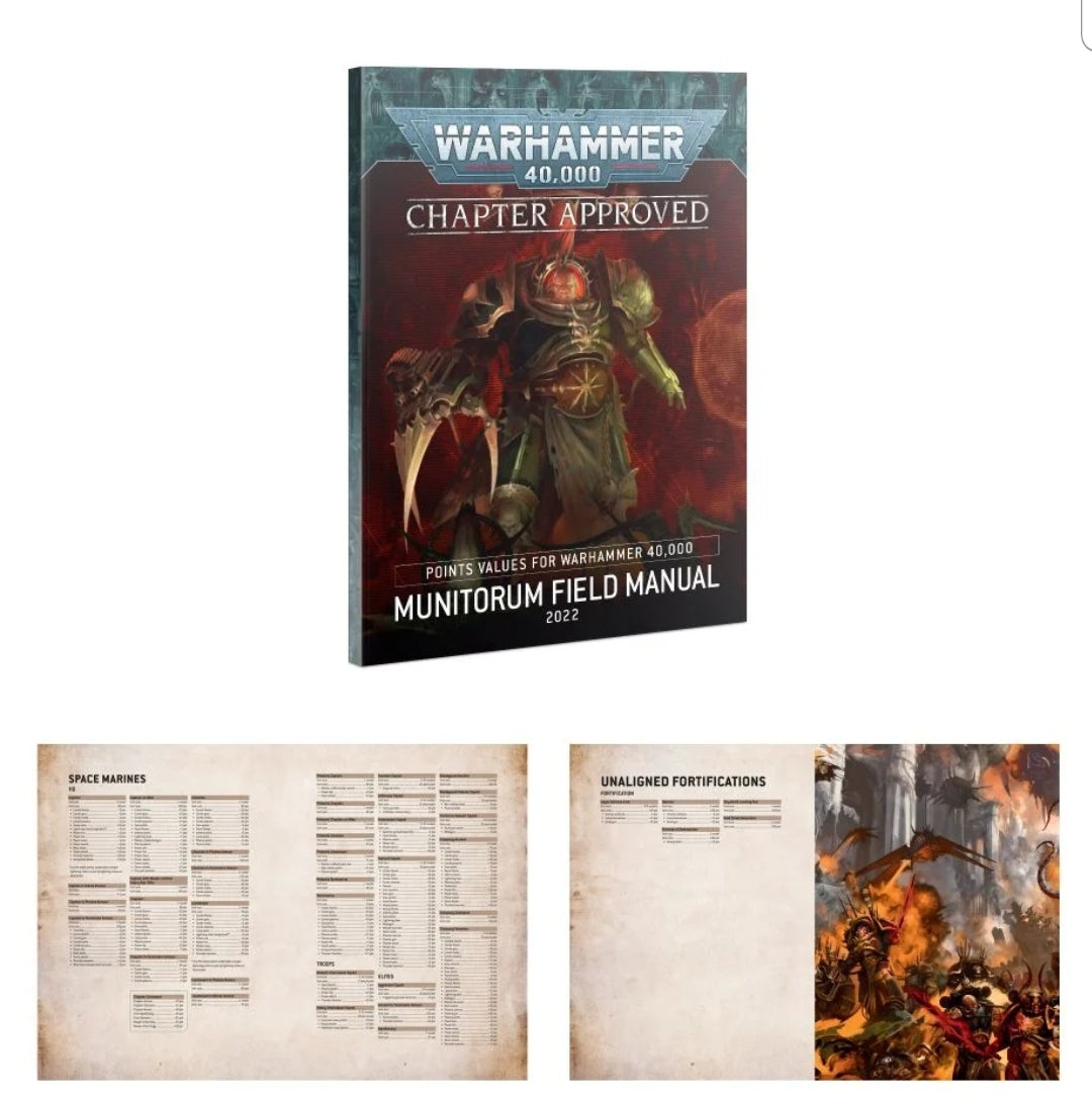 40K - Chapter Approved: War Zone Nachmund Grand Tournament Mission Pack and Munitorum Field Manual 2022