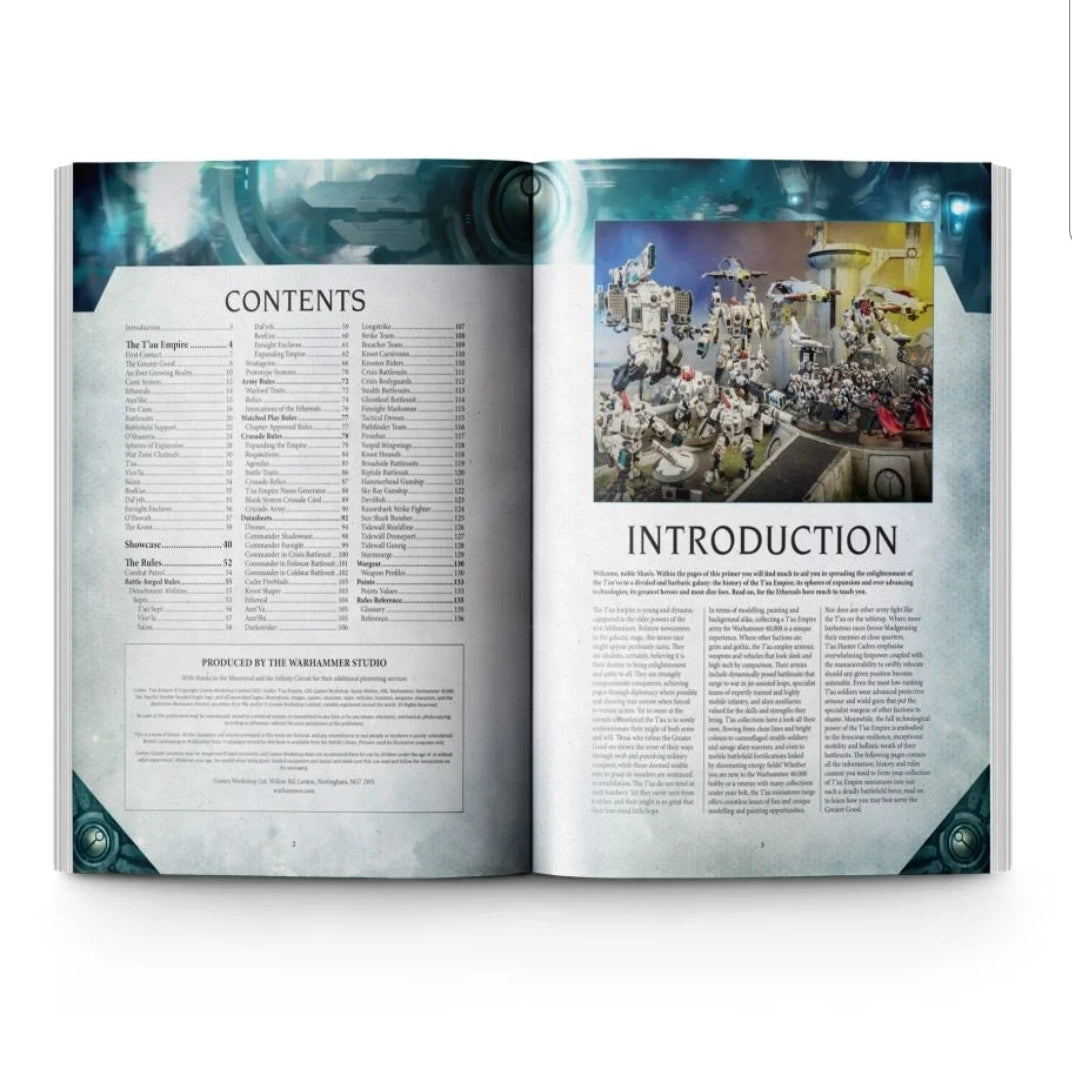 40K - T'AU Empire Codex