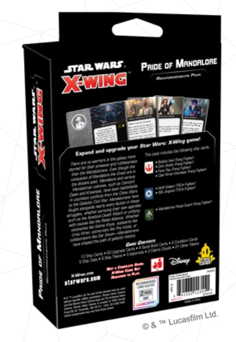 STAR WARS X-WING - 2ND ED PRIDE OF MANDALORE