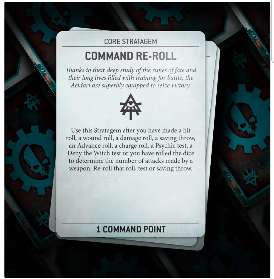 40K - Datacards: Aeldari