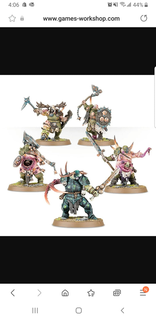 40K - Putrid Blightkings