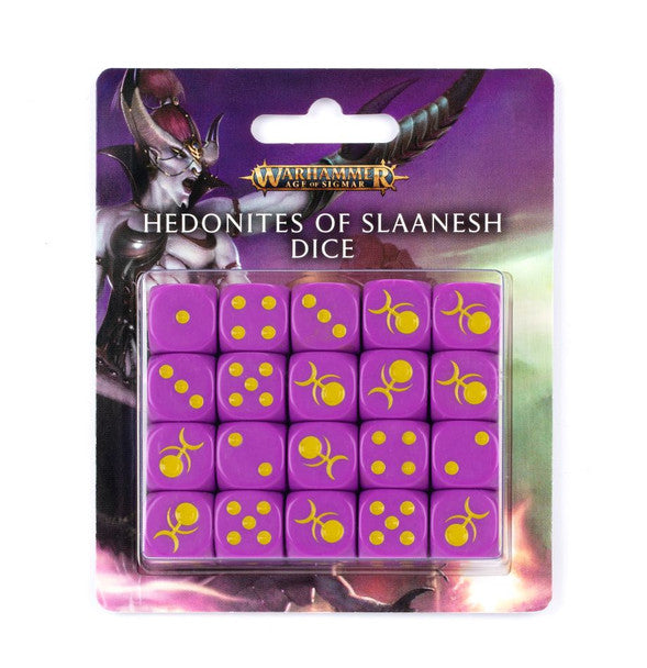 AOS - Hedonites of Slaanesh Dice Set