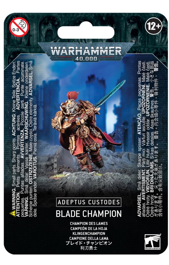 40K - Adeptus Custodes: Blade Champion