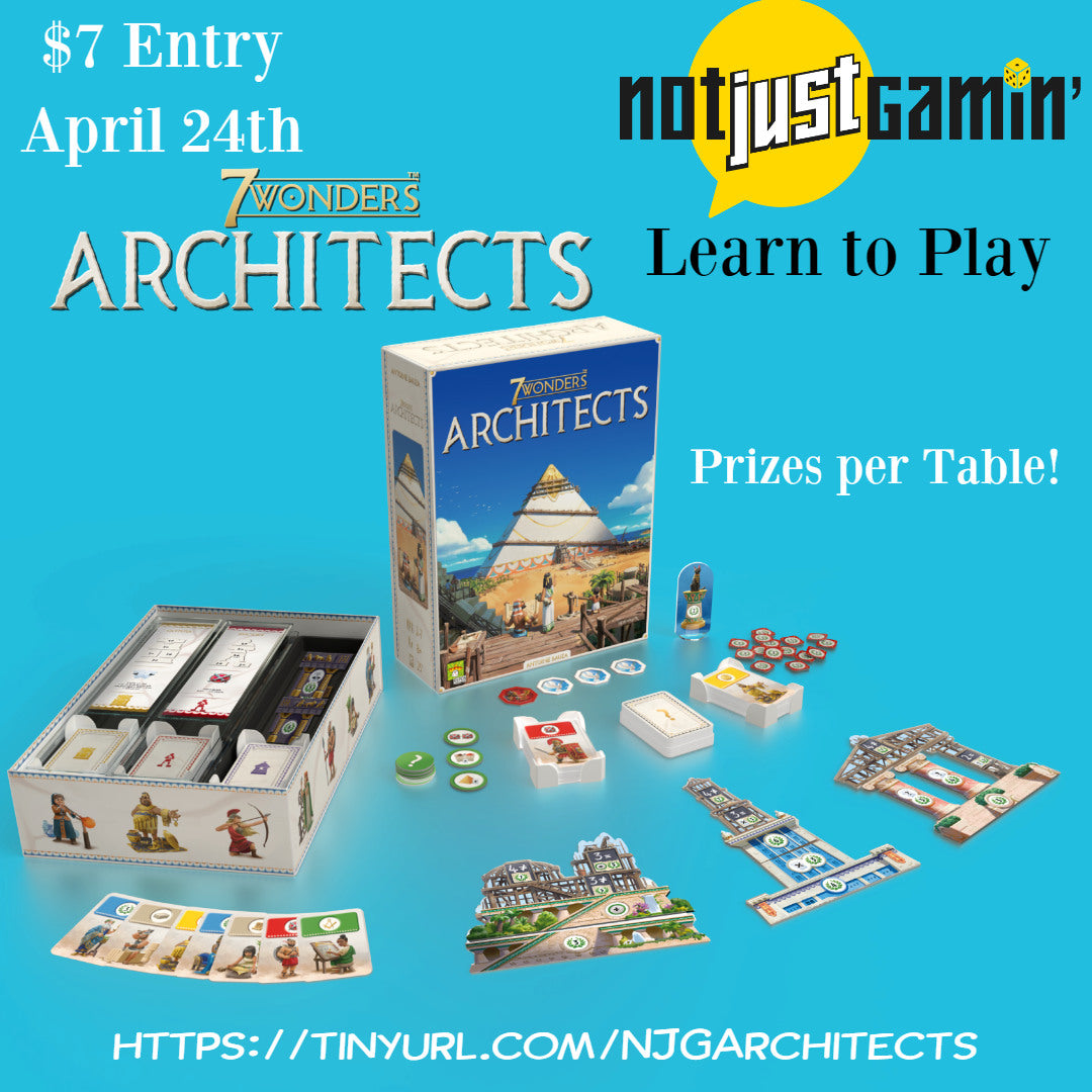 Learn to Play 7 Wonders Architects - April 24th 2023