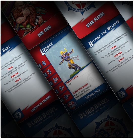 Blood Bowl - Elven Union Team Card Pack