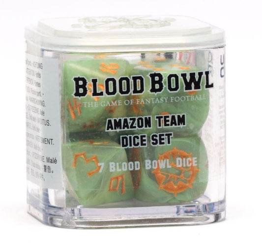 Bloodbowl - Amazon Team Dice Set