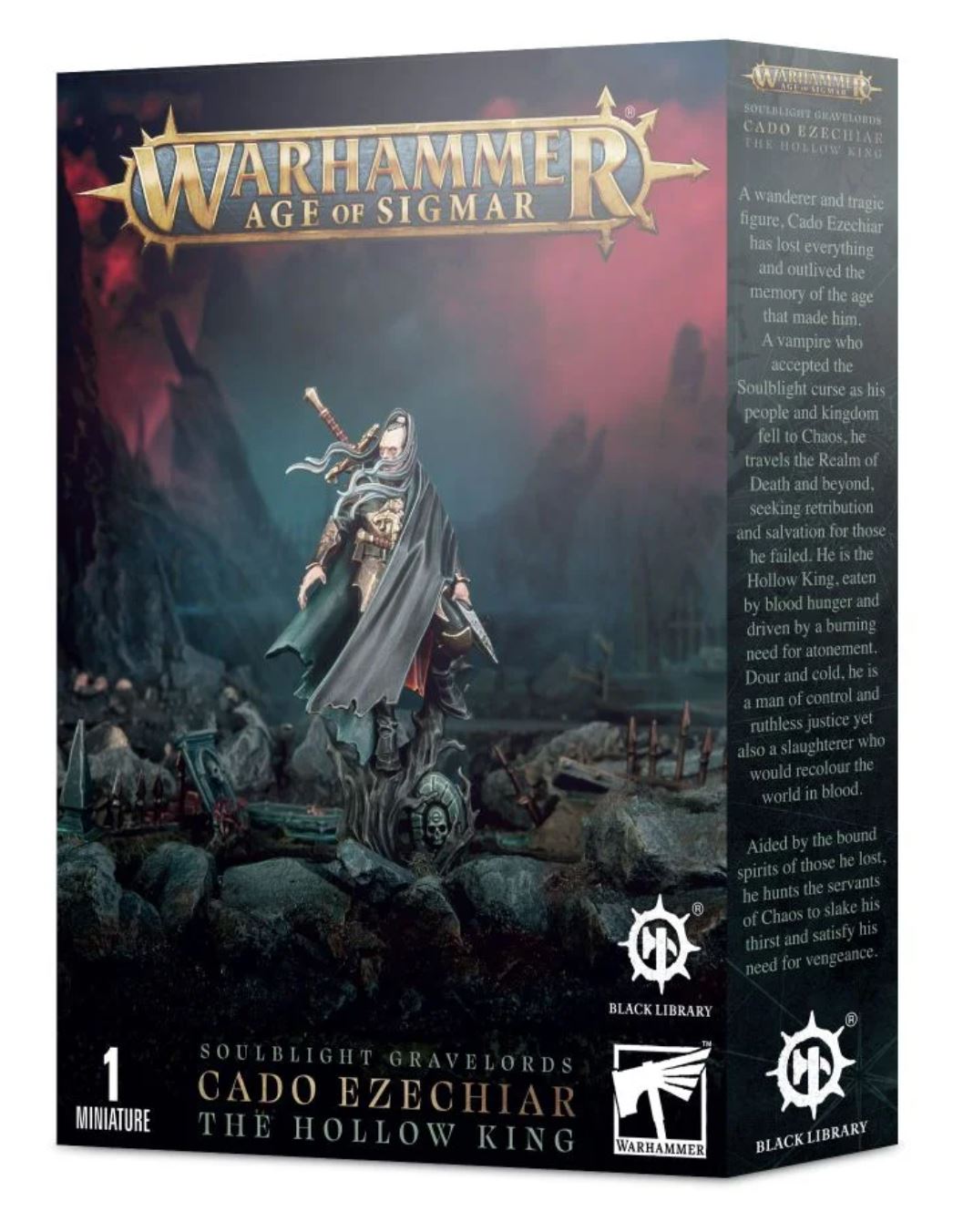 Black Library - Cado Ezechiar Book and Miniature Collection