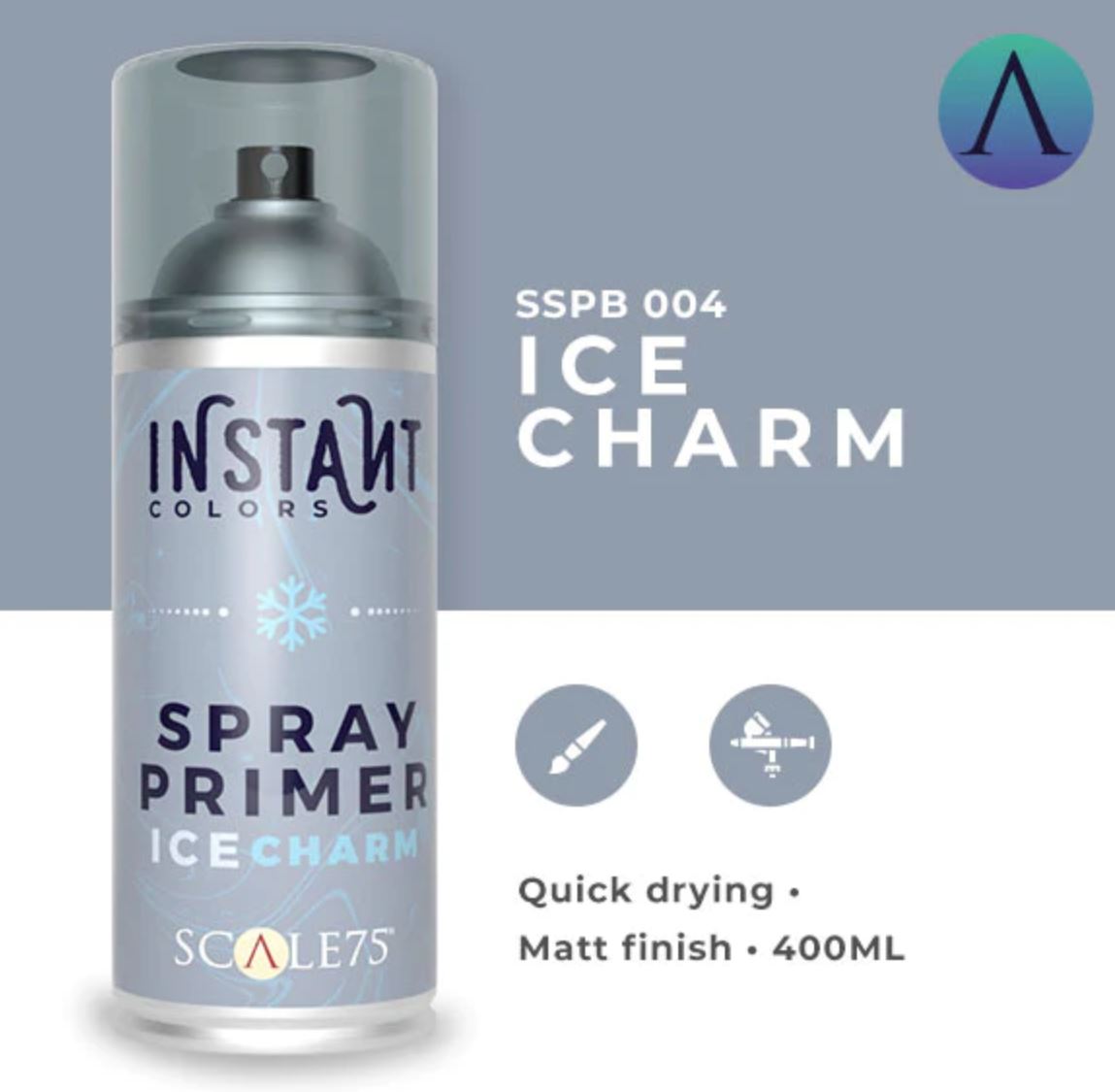 Scale 75 - Instant Colors: Ice Charm Primer (400ml)