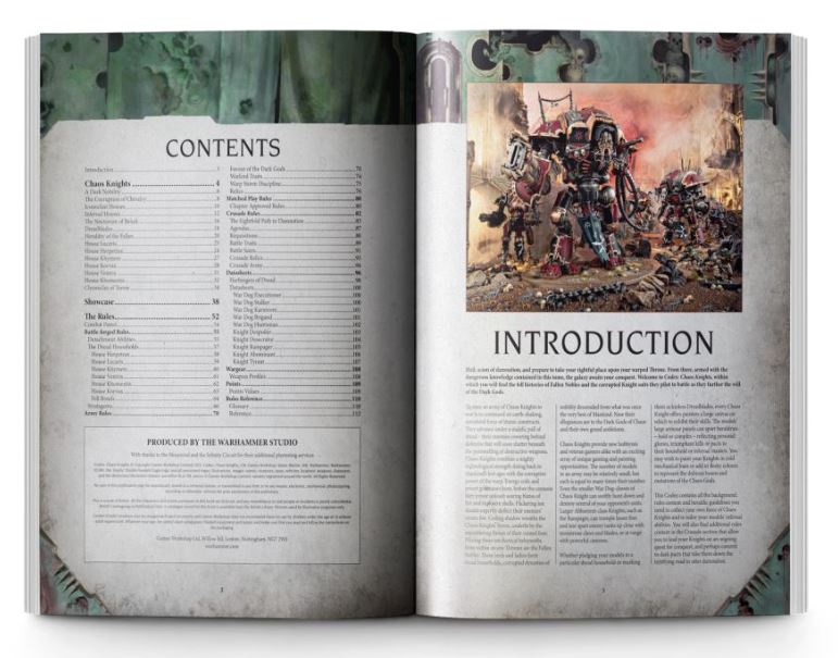 40K - Chaos Knights, Codex (9th Edition)