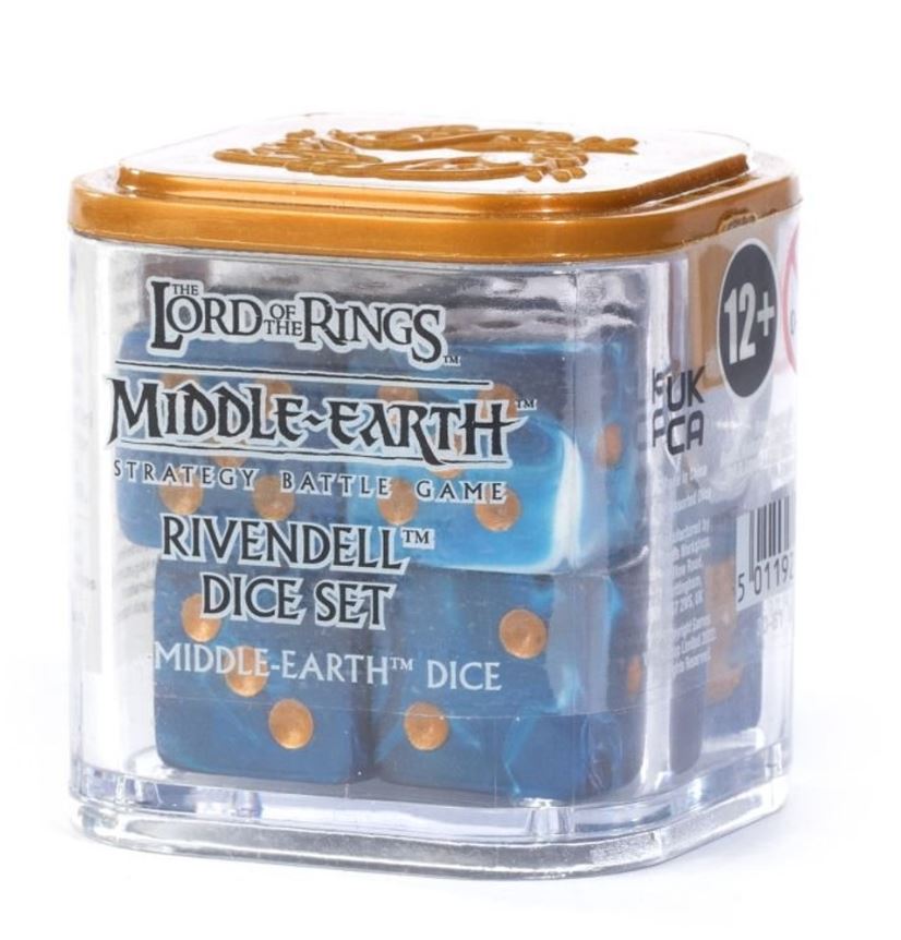 LOTR - Rivendell Dice Set