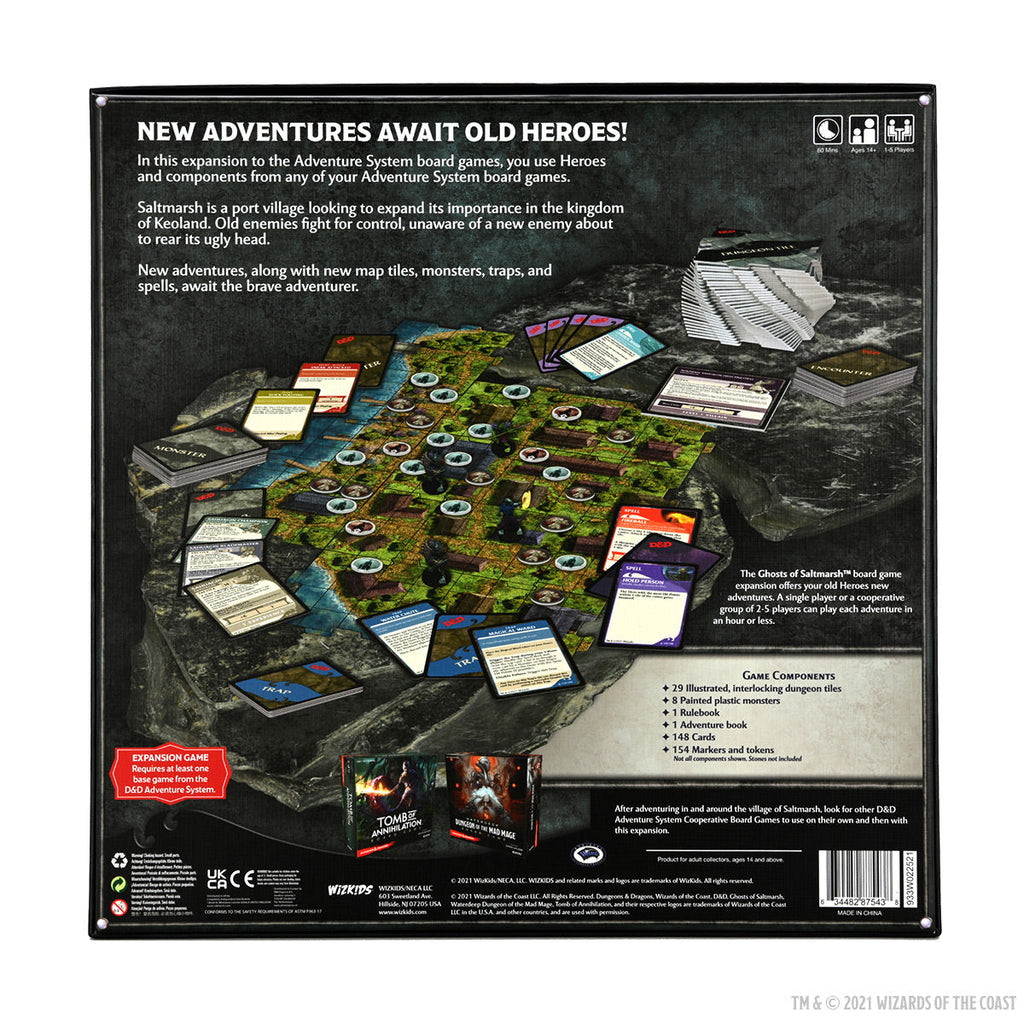 D&D - Ghosts of Saltmarsh Board Game Premium Edition